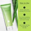 Aloderma 99% Organic Aloe Vera Gel for Skin Made within 12 Hours of Harvest, Natural Hydrating Aloe Gel for Face & Body, Soothing Pure Aloe Vera Gel for Sunburn Relief, Moisturizing - Non Sticky Gel