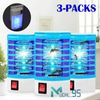 3Pcs Electric Plug in Mosquito killer Zapper Lamp Indoor Fly Bug insect LED Trap