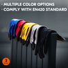 Vgo... 3 pairs Work Gloves Touchscreen, Light Duty Safety Gloves for Gardening Warehouse Delivery Multi-function