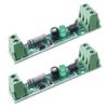 Fasizi 2PCS AC 220V Microcontroller TTL Level Optocoupler Isolation Module SCM Testing Board for PLC 1 Channel