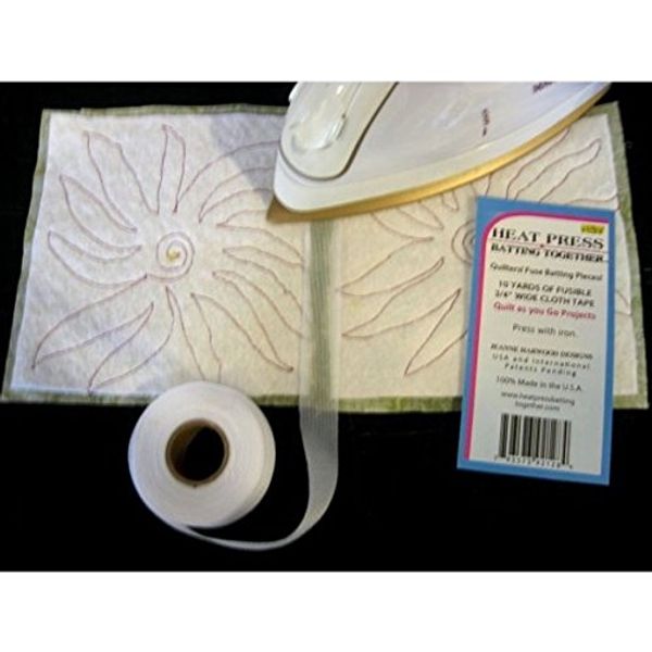 Heat Press Batting Tape - 3/4 Width"