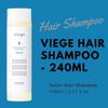 Lebel Viege Hair Shampoo - 240 ml (Green Tea Set)