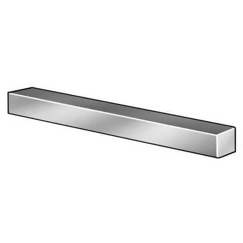 Key Stock, A4 Stainless Steel, 12 in L, 6 mm W, 6 mm H, Mfr: WWG700606305-A