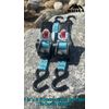 Retractable Ratchet Tie down Straps 4PK 1,500Lb Break Strength 500Lb Work Load