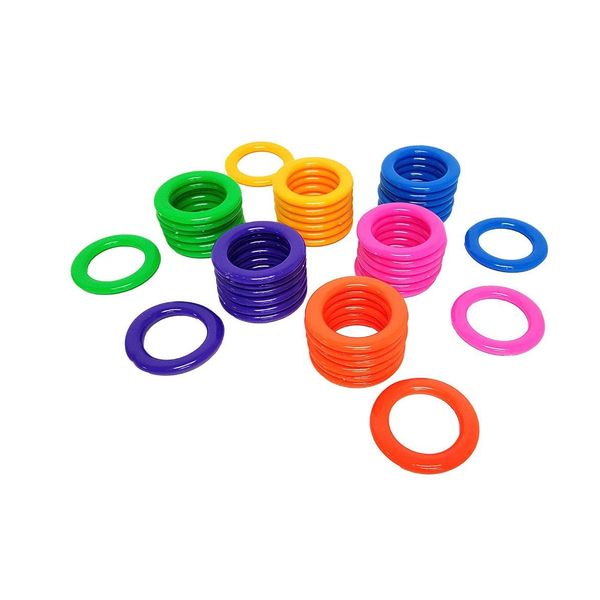 Dondor Enterprises Plastic Cane Rack Rings (30 Piece Pack)