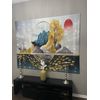 Abstract Mountain Scene Large Backdrop Beach Home Decor Nature Scenic Tapestry