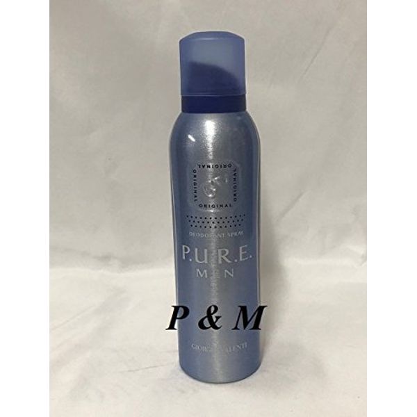 PURE/P.U.R.E. BY GIORGIO VALENTI 6.6 OZ / 200 ML DEODORANT SPRAY FOR MEN