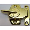 Brass Table Sash Lock Cam-Type spring release dining kitchen leaf close switch