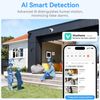 Magnetic Security Camera Wireless - 2K HD Video, AI Motion Detection, Battery...
