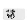 'Greyhound Portrait' Pill Box with Tablet Splitter (PI00034775)