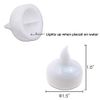 IMAGE Floating Candles, Flameless Floating LED Tea Lights 12 Pack Waterproof Tealight Candles for Wedding Party Spa Home Indoor Outdoor Decor-Warm White