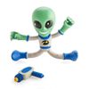 NJ Croce Action Bendables Alien, Figure, 4-Inch