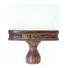 Black Oval Handle, White Nylon