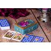 Nemesis Now Crystalline Tarot Box 14.4cm, Blue