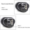 Mizzuco Trigger Lock 3 Digit Combination Gun Lock (Black5)