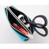 reimei藤井 Pencil Case Double Zipper , bule