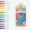 Paper Mate Flair Felt Tip Pens | Medium Tip (0.7 mm) | Assorted Colours | 16 Count Pouch
