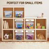 Clear Plastic Storage Bins with Lids,Stackable Containers for Classroom,Toy Stor