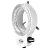 LED Ring Light Industrial Camera LED Ring Light Microscope Camera 144 LED Beads Light Source Brightness Adjustable Ring Lamp Over 18000LUX (110V Bran)