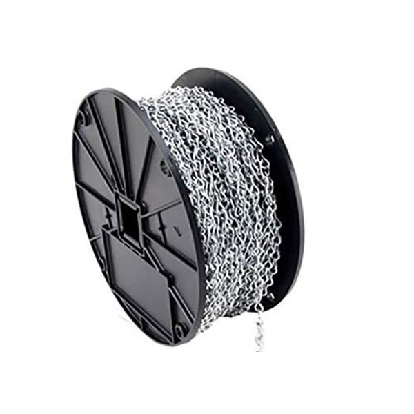 Size 8 Single Jack Chain BZ (Bright Zinc) 100' Ft.
