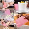 12 Pcs Adjustable Cake Smoother Set, Plastic Cake Decorating Tools Comb and Dough Scrapers for Baking Pastries