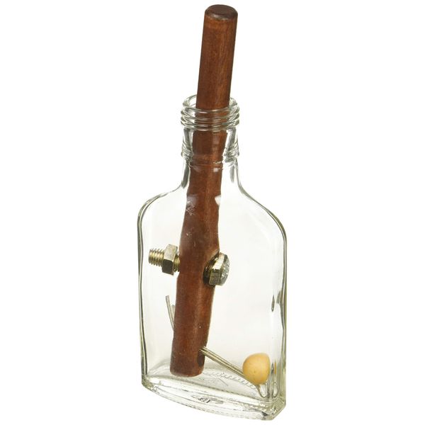 Project Genius Grecian Bottle Brain Teaser Puzzle, Wooden