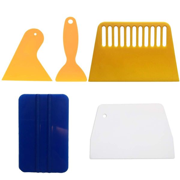 Screen Printing Squeegee, Screen Printing Ink Silk Screen Printing kit, Suitable for Screen Printing （Set of 5）