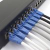 1aTTack.de Patch cable CAT 6a easy pull gray - 5 pieces - 1.5m