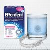 Efferdent Complete Clean 252 Count Antibacterial Retainer Denture Cleaner Tab...