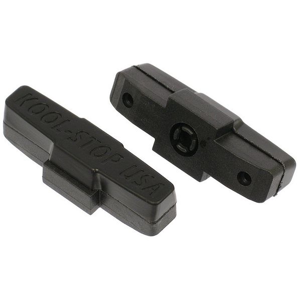 Kool Stop Magura Hs33 Replacement Pads, Caliper Inserts, Magura, Rubber, Pair, Black
