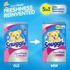 Plus SuperFresh Fabric Softener Dryer Sheets with Static Control and Odor Eliminating Technology, Burst, White, 200 Count, Spring