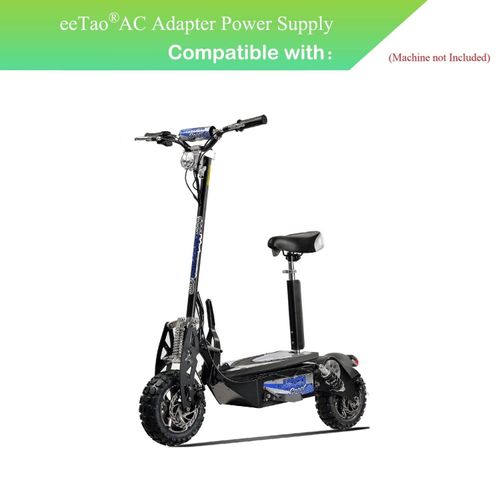 eeTao XLR 3Pin AC/DC Adapter Charger Compatible with UberScoot Evo-1600 Evo1600 Evo 1600 1600W 48V 12Ah 48VDC Lead Acid Battery Electric Scooter E Scooter Power Supply Cord Cable PSU