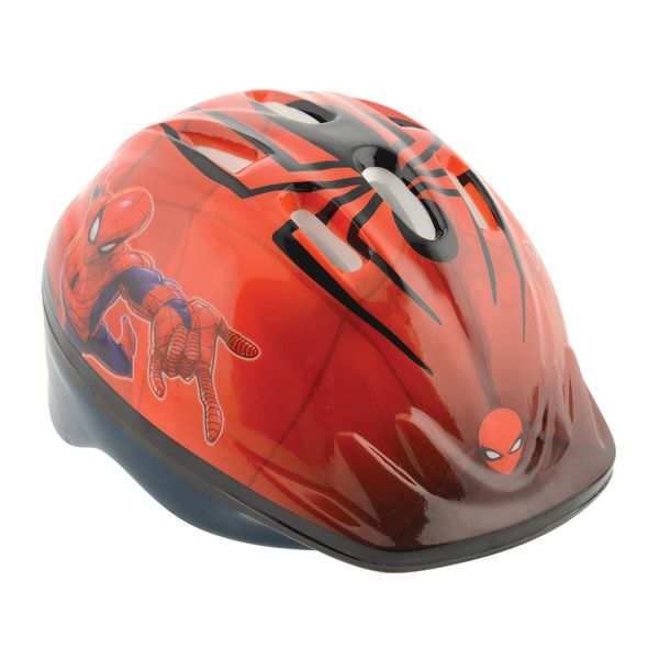 Spiderman Safety Helmet, Multi-coloured, 48cm-52cm