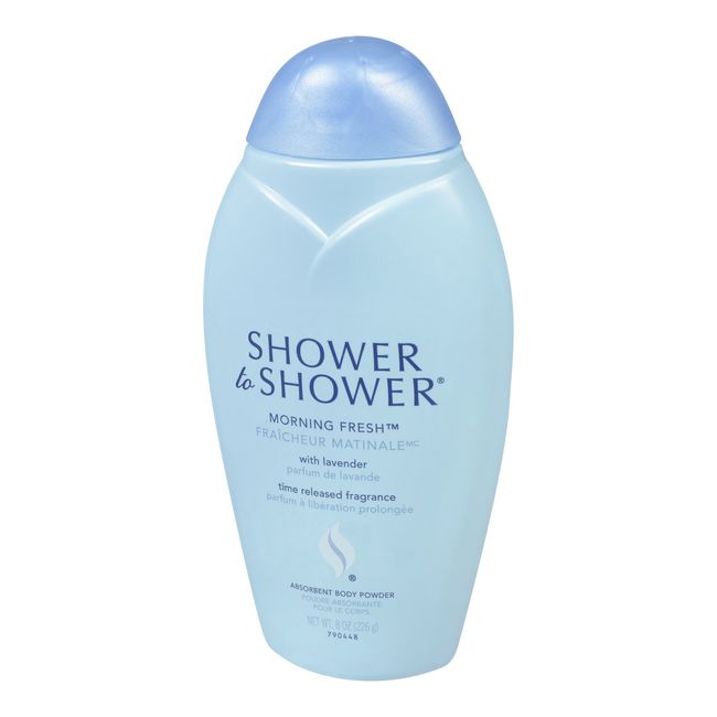 Shower To Shower Sport Absorbent Talc Free Body Powder, 8 oz 