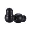 Silicone Replacement Eartips Eartips Earbud for Litman Stethoscope (Black)
