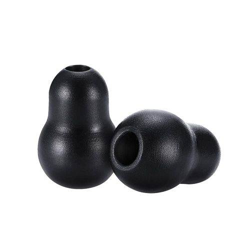 Silicone Replacement Eartips Eartips Earbud for Litman Stethoscope (Black)