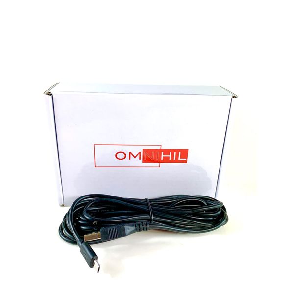 OMNIHIL 15FT High Speed Micro-USB 2.0 Cable Compatible with Matco Tools Mini Flood Light-MWLMFL