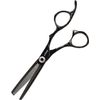 e-kwip Hair Scissors FLB 40 Black