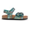 Pablosky Bio 516812 Sandale, grün, 25 EU Weit