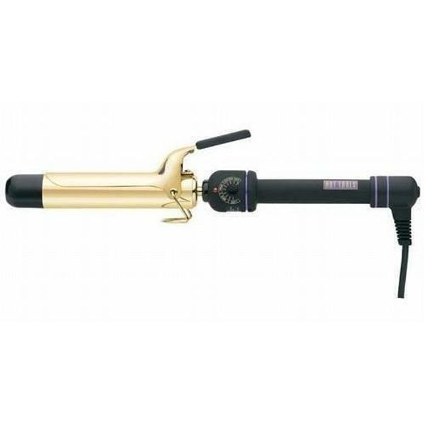 Hot Tools Professional Hair Curling Iron 1-1/4" 1110 Spring Gold Salon HT1110