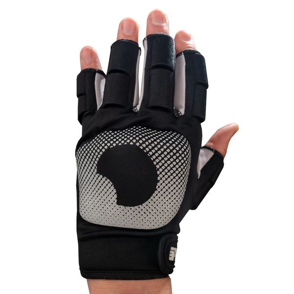 Byte ZT Left Hand Hockey Glove Silver (Medium)