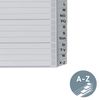 Leitz 12620000 tab index - tab indexes (Grey, Cardboard, Alphabetic, A4)