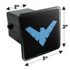 GRAPHICS & MORE Batman Nightwing Logo Tow Trailer Hitch Cover Plug Insert