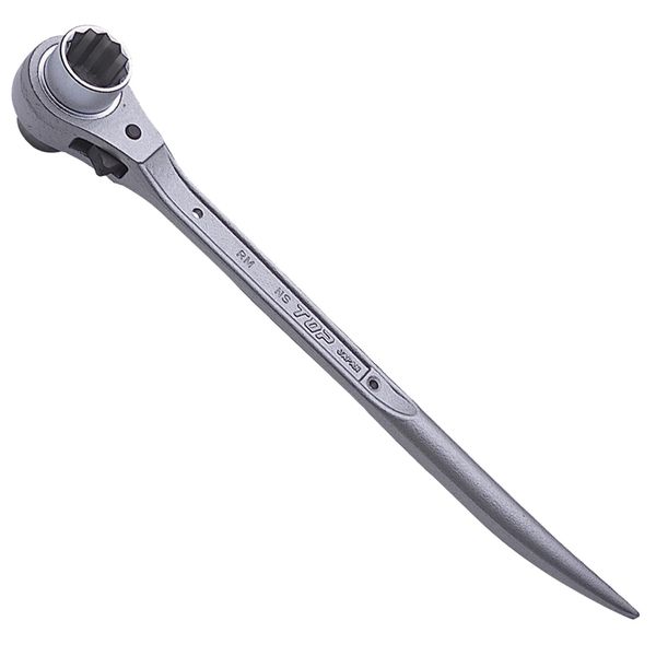 TOP Shino Bend Ratchet Wrench 0.7 x 0.8 inches (17 x 21 mm), Shino Thick Type RM-17x21N-S