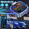 Wireless Bluetooth FM Transmitter Car Adapter Noise Cancelling HandsFree Player