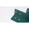 8PCS 4x4 4mm Thick Heavy-Duty Workbench Bracket Kit Green For Securing Desk/ Box