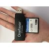 WANYOTA USB Compatible CF Card Reader with Type-A USB Connector, CF Port High Speed Transfer, Black