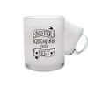 Shirtinstyle Glastasse Tee Kaffeetasse satiniert, Bester Ehemann der Welt