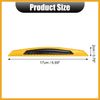 Partuto 4pcs 3D Reflective Stripe Stickers High Intensity Yellow Replacement