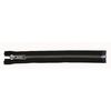 YKK Open Ended Metal Bronze Zip Width No 8. (22 Inch),Black